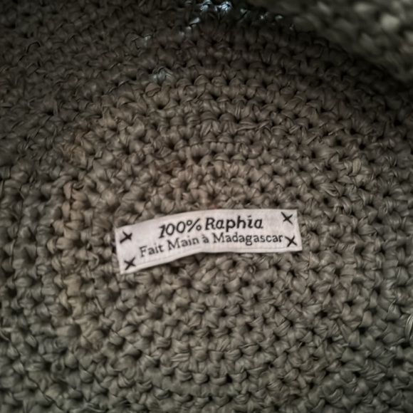 Sans Arcidet Large Kapity Straw Tote - Picture 3 of 4